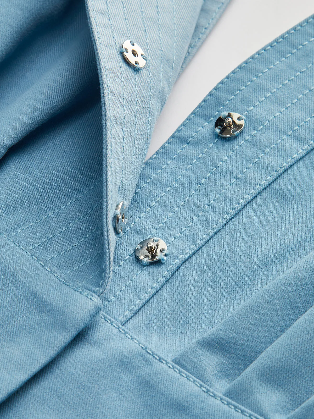 V-Neck Peplum Blouse sold by COMMENSE product image thumbnail 3