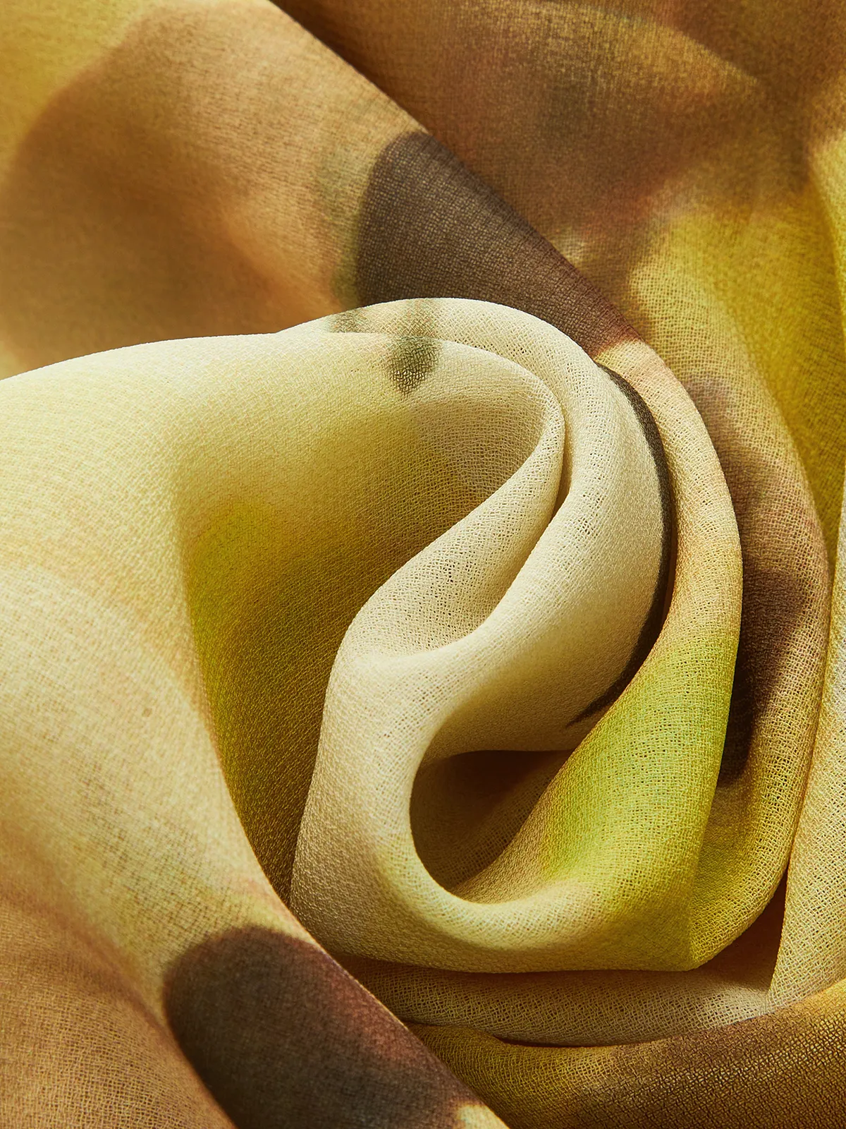 Pleated Floral Print Tie-Front Shirt sold by COMMENSE product image thumbnail 3