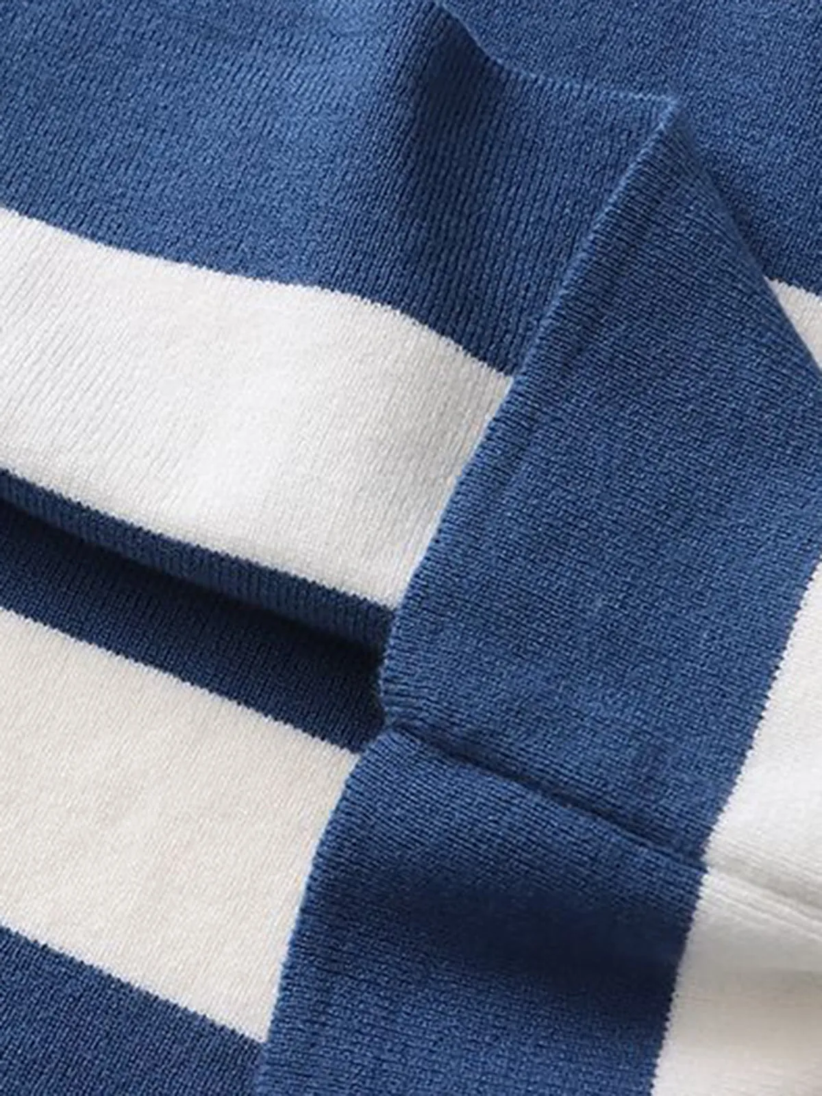 Coastal Air Stripe Short Dress sold by COMMENSE product image thumbnail 4