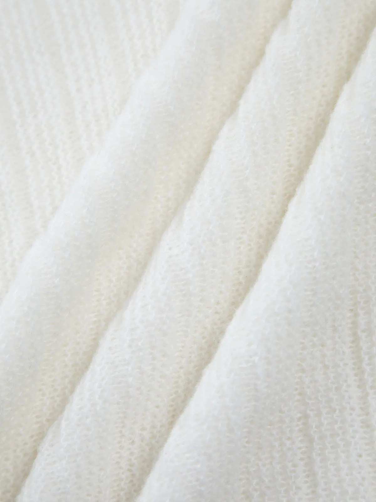 V-Neck Slit Knit Top sold by COMMENSE product image thumbnail 2