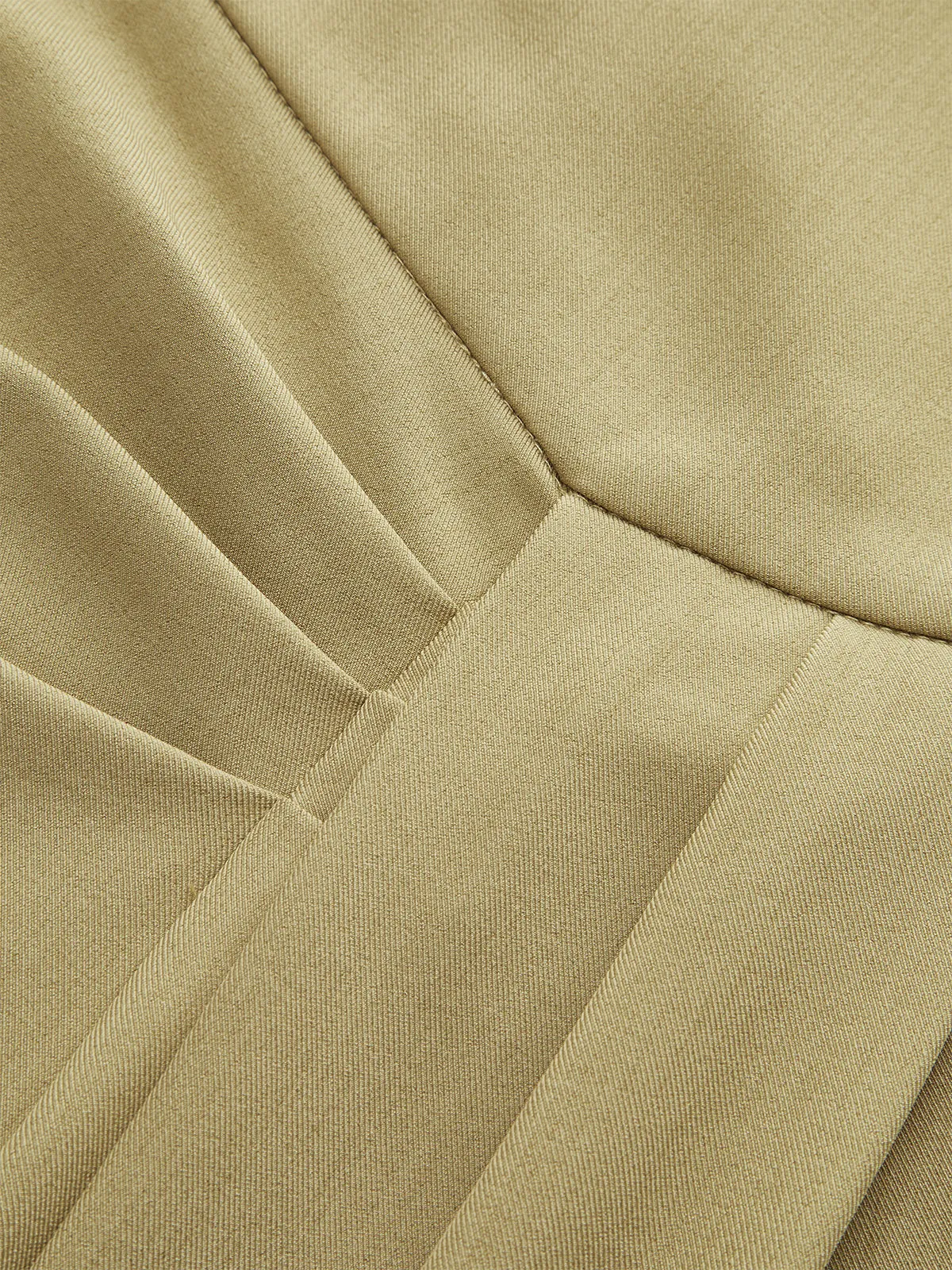 Asymmetric Ruched High-Waisted Pants sold by COMMENSE product image thumbnail 5