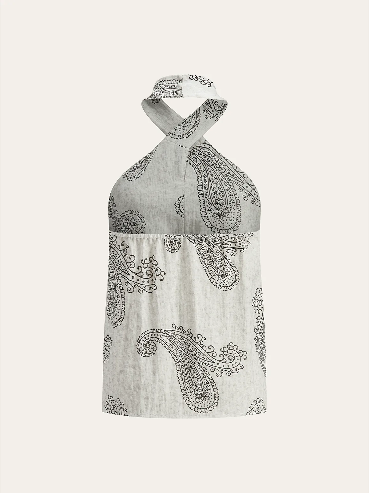 Boho Print Halter Backless Top sold by COMMENSE product image thumbnail 2