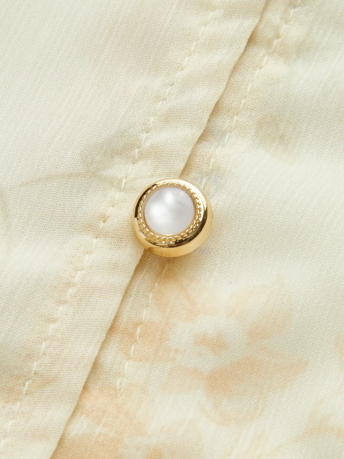 Semi-Sheer Chiffon Floral Printed Ruffled Mini Dress sold by COMMENSE product image thumbnail 3