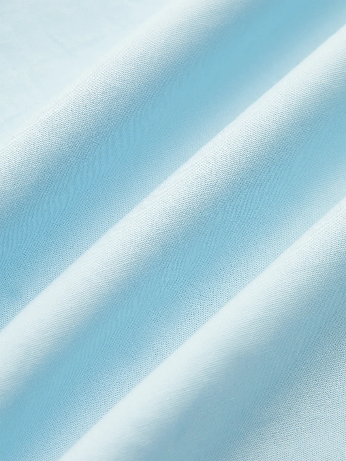 Cotton Ruched Neckline Mini Dress sold by COMMENSE product image thumbnail 3