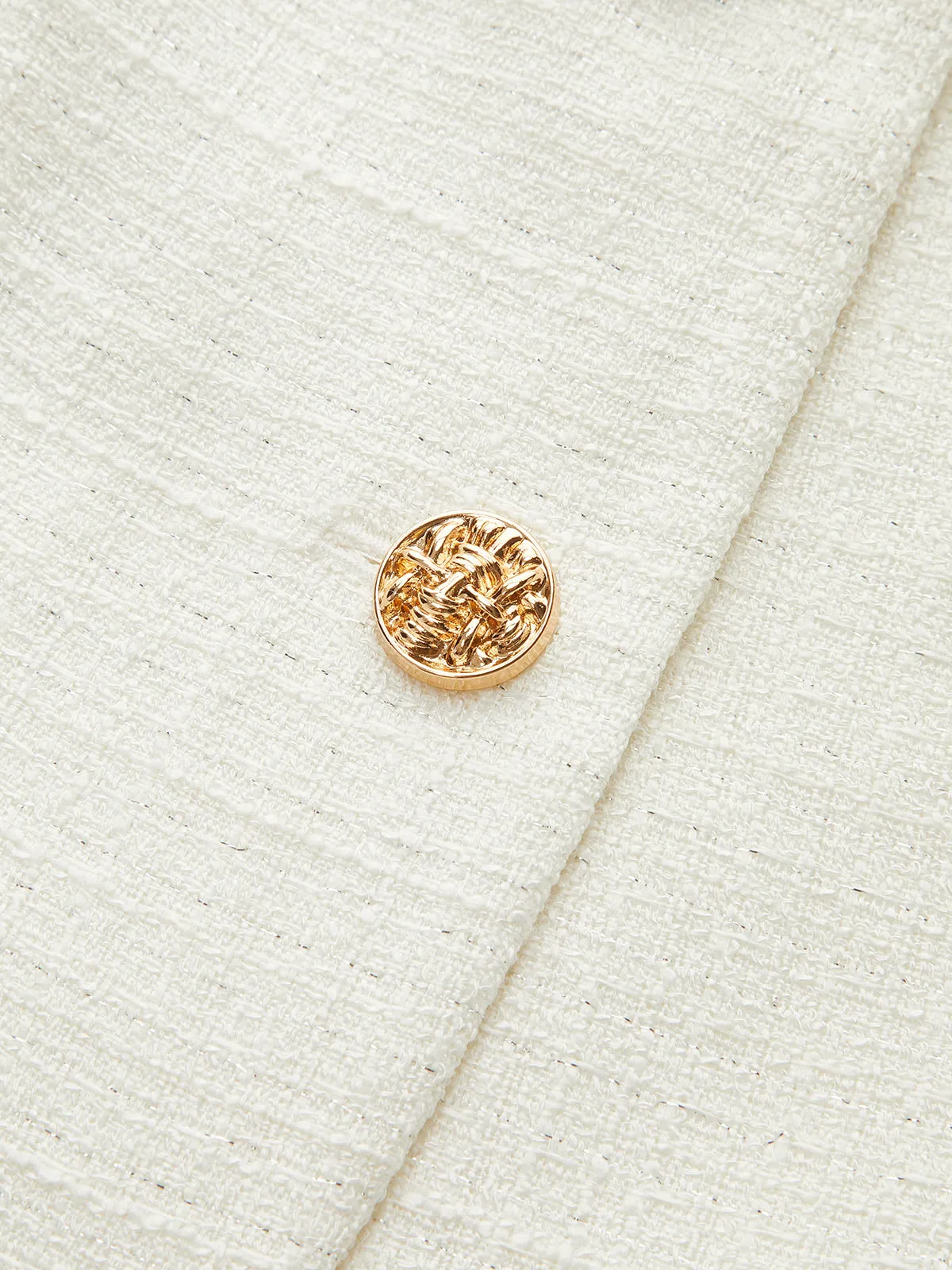 Belted Metal Button Sleeveless Vest sold by COMMENSE product image thumbnail 4