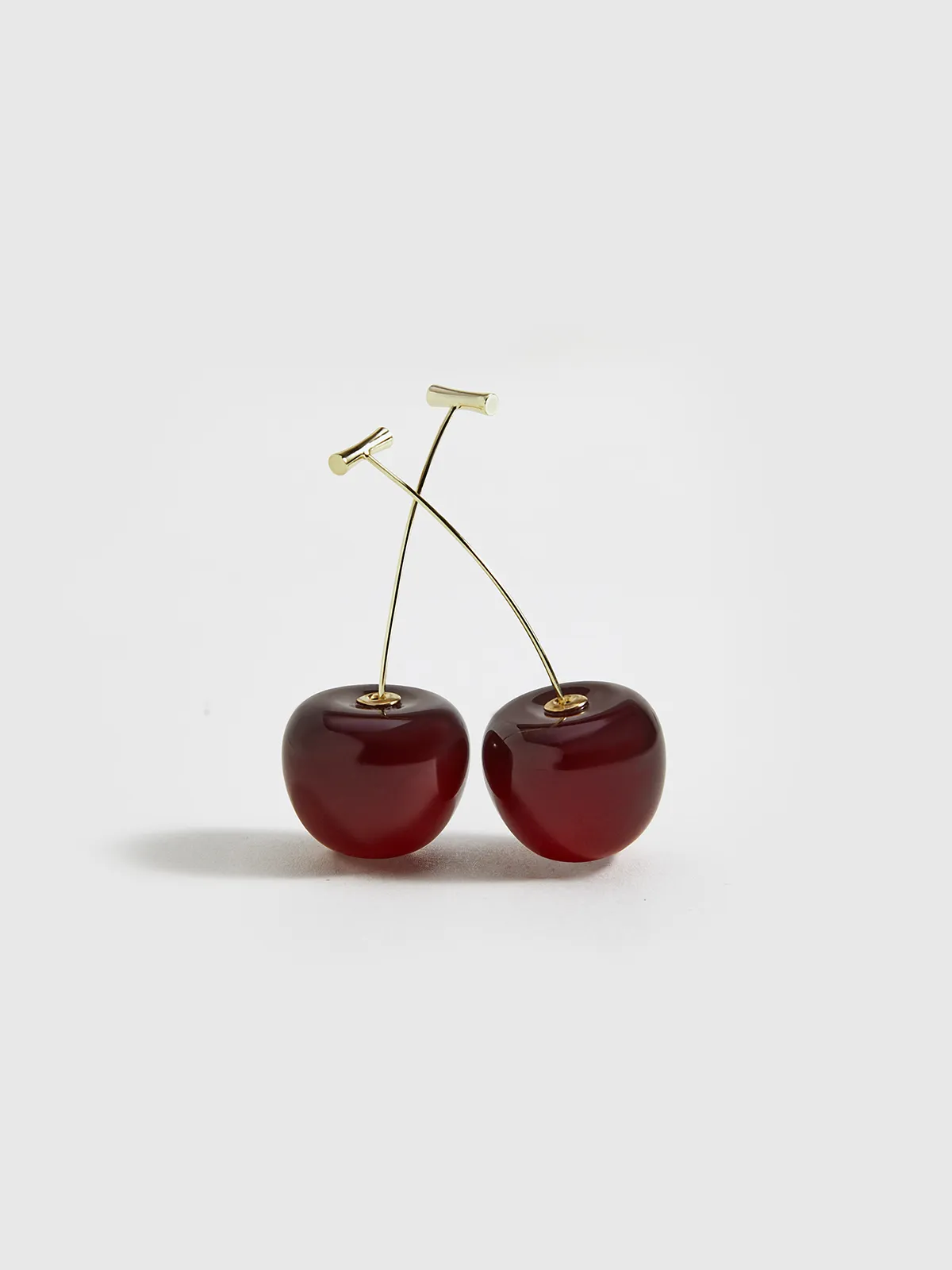 Cherry Shaped Dangle Earrings sold by COMMENSE
