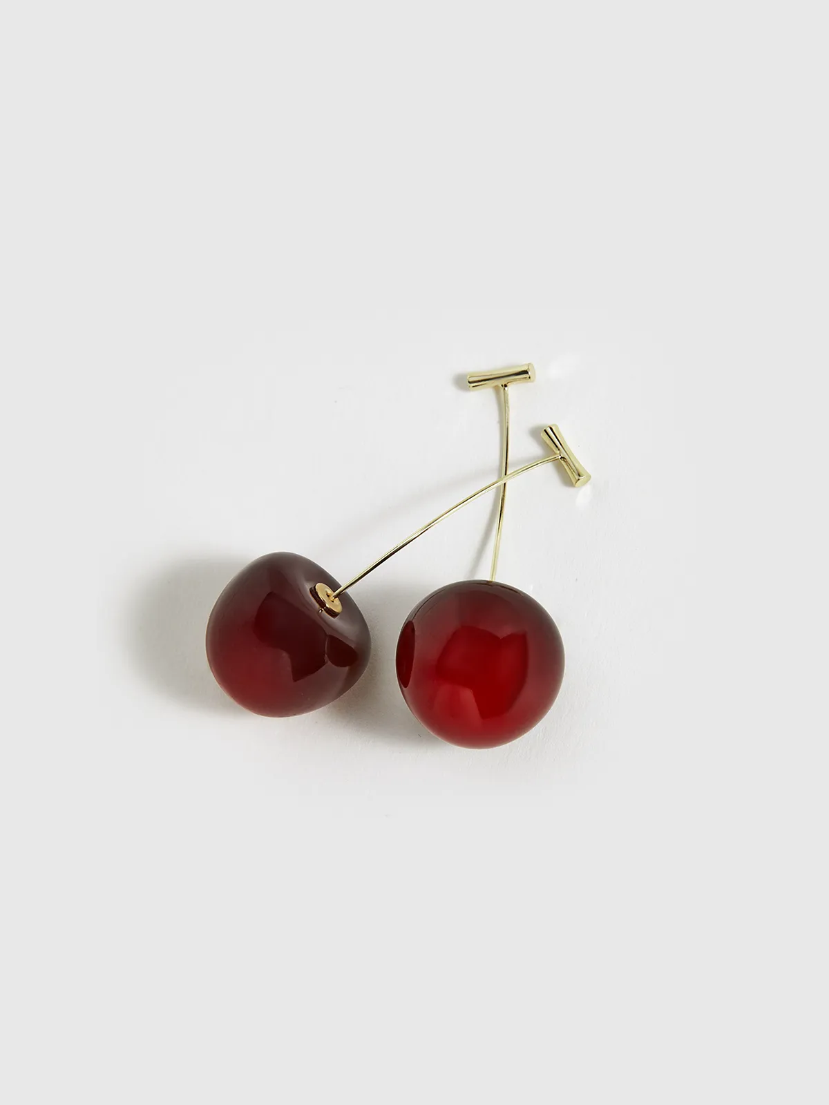 Cherry Shaped Dangle Earrings sold by COMMENSE product image thumbnail 3