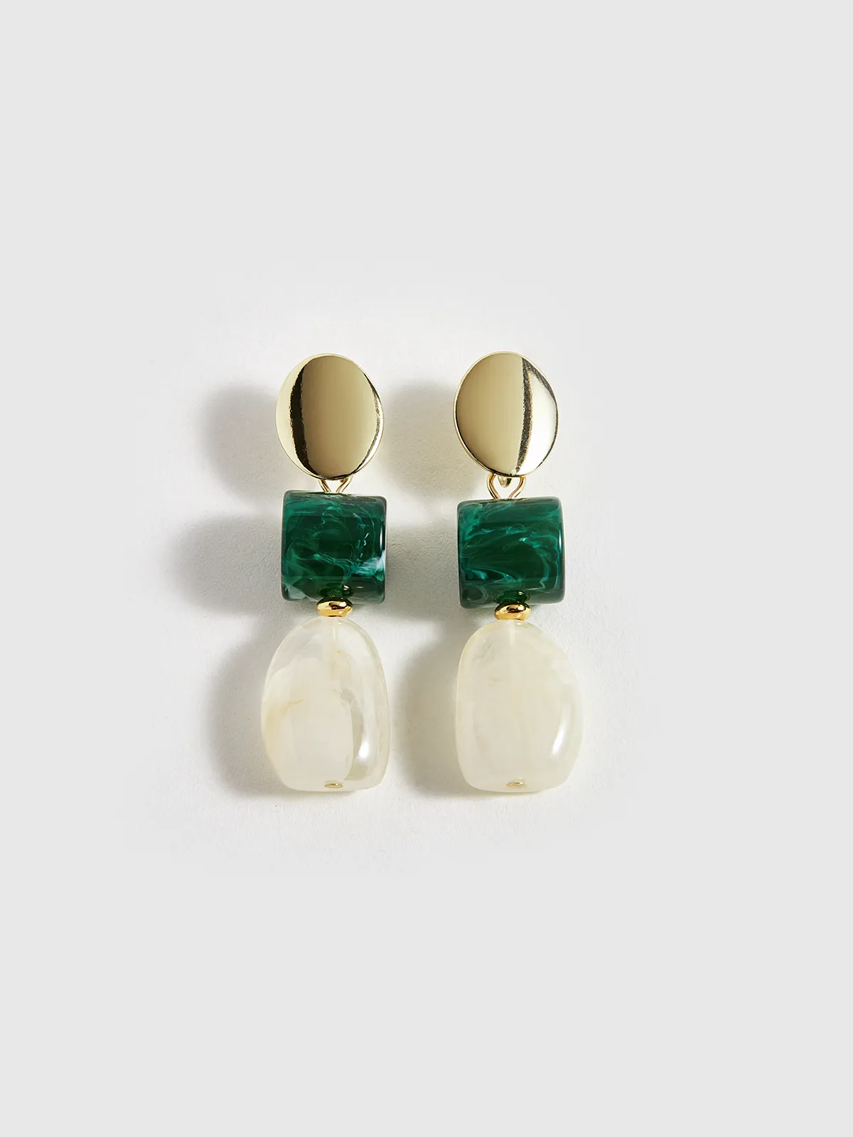 Geometric Drop Earrings sold by COMMENSE product image thumbnail 2