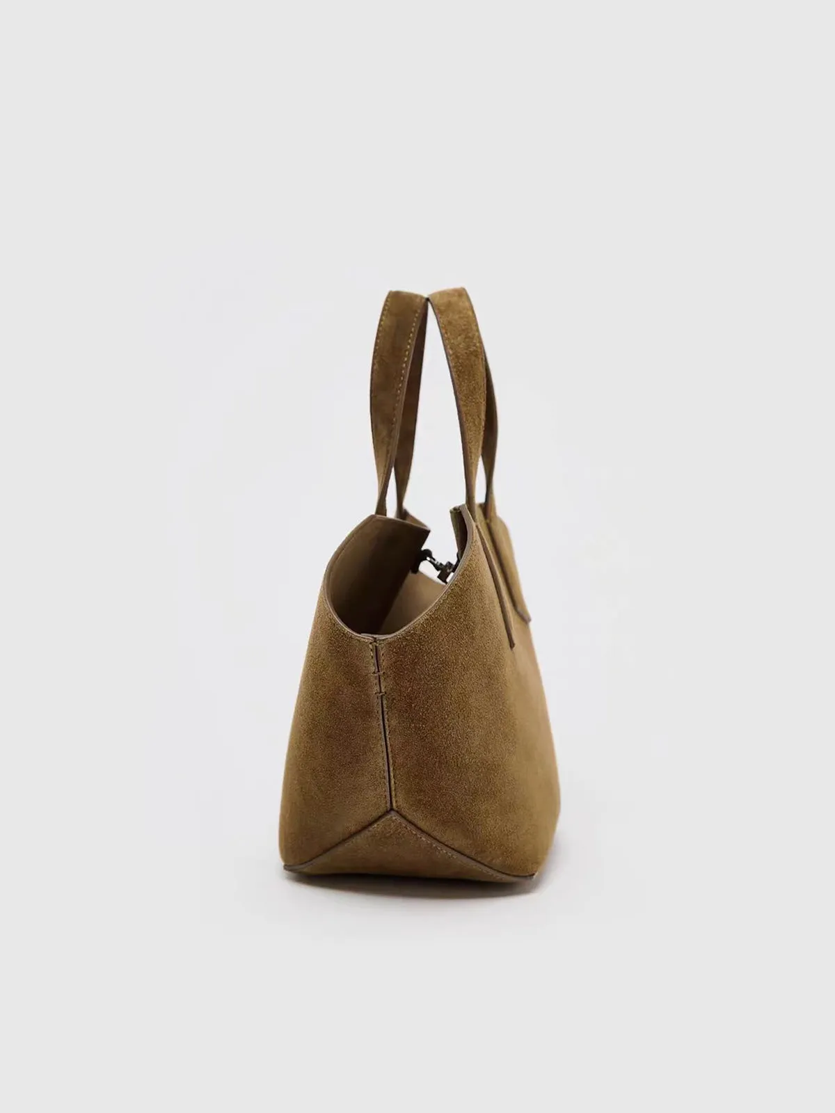 Suede Mini Tote Bag sold by COMMENSE product image thumbnail 4