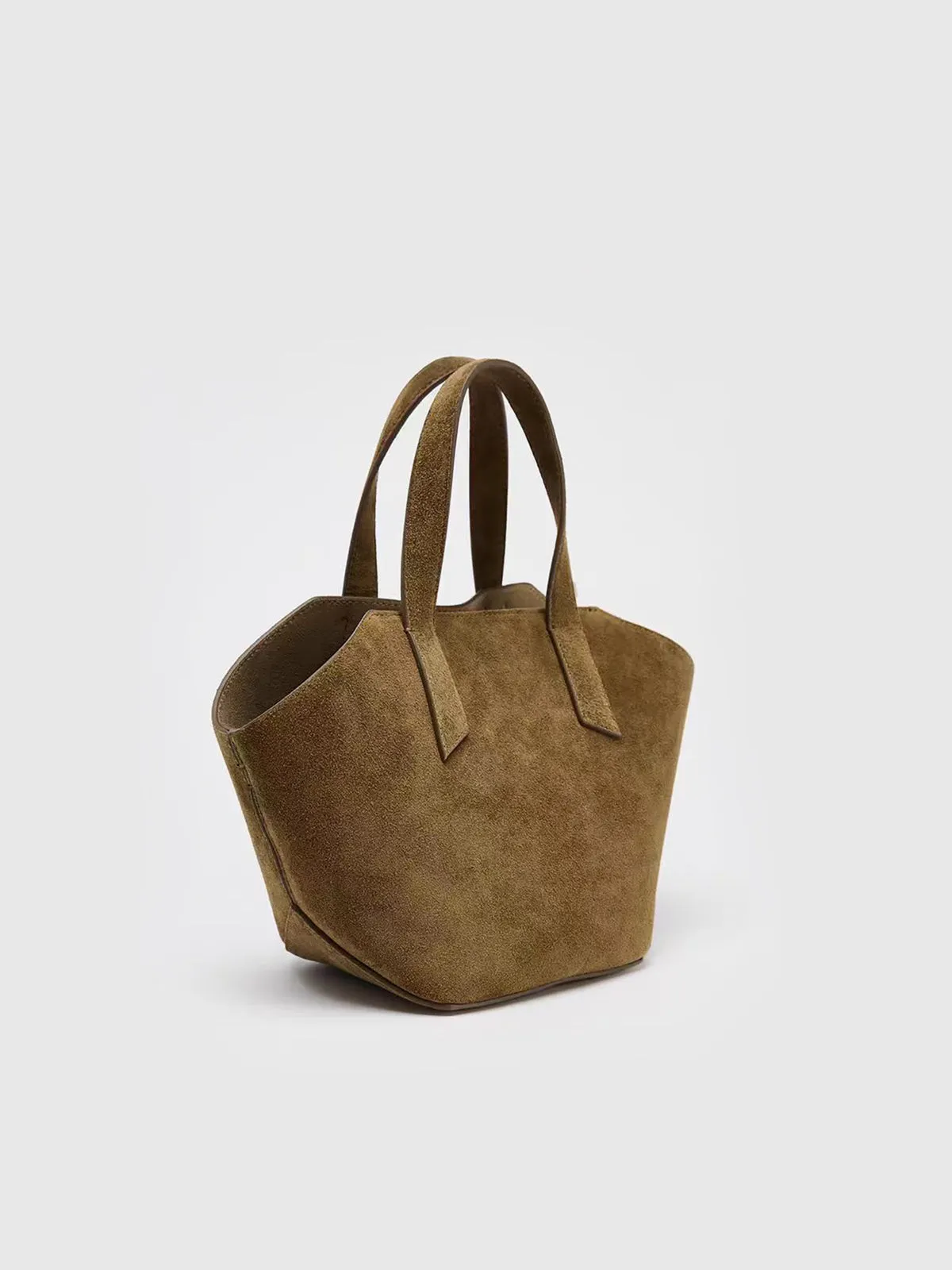 Suede Mini Tote Bag sold by COMMENSE product image thumbnail 2
