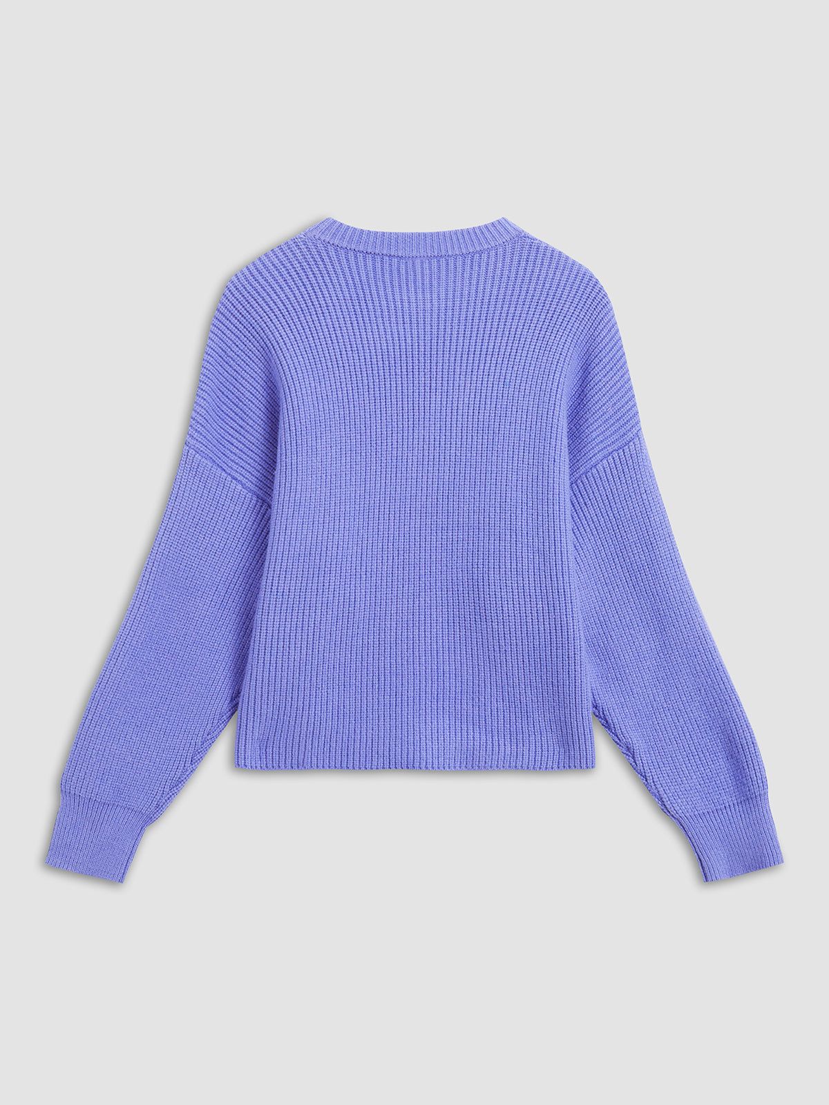 Lilac Bubble Sweater sold by COMMENSE product image thumbnail 2