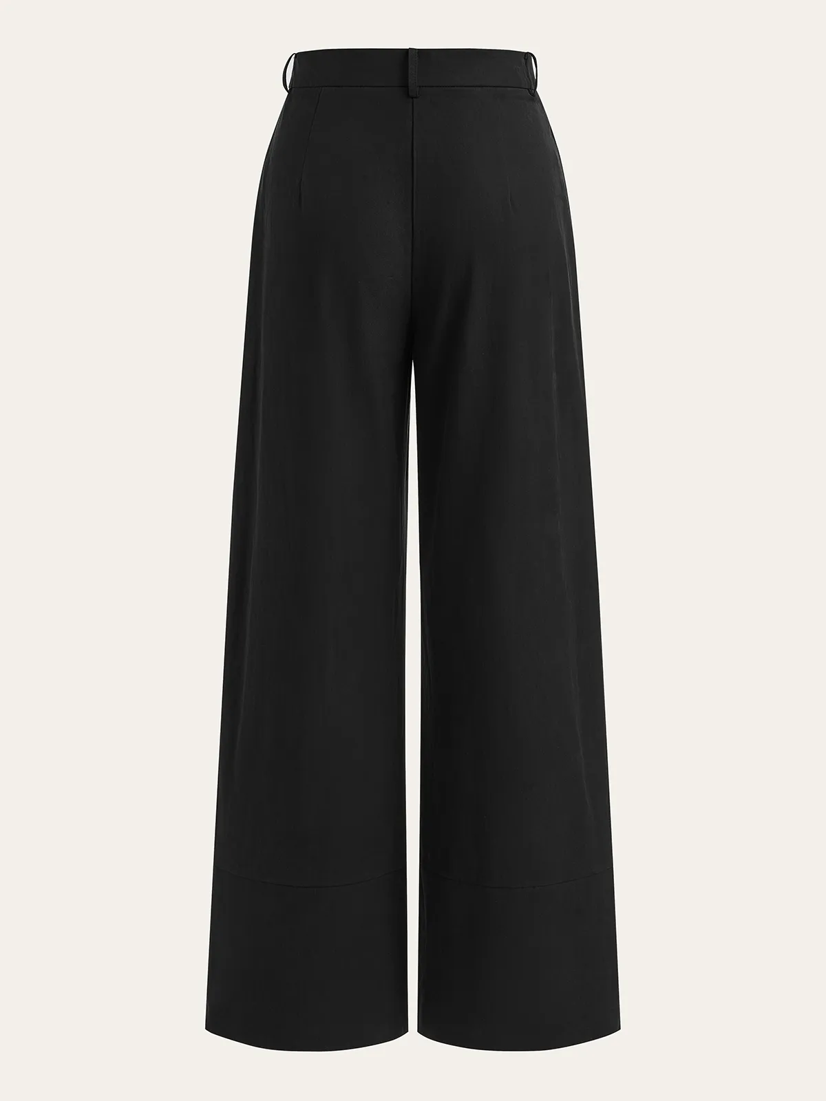 Button Detail Wide-Leg Pants sold by COMMENSE product image thumbnail 2
