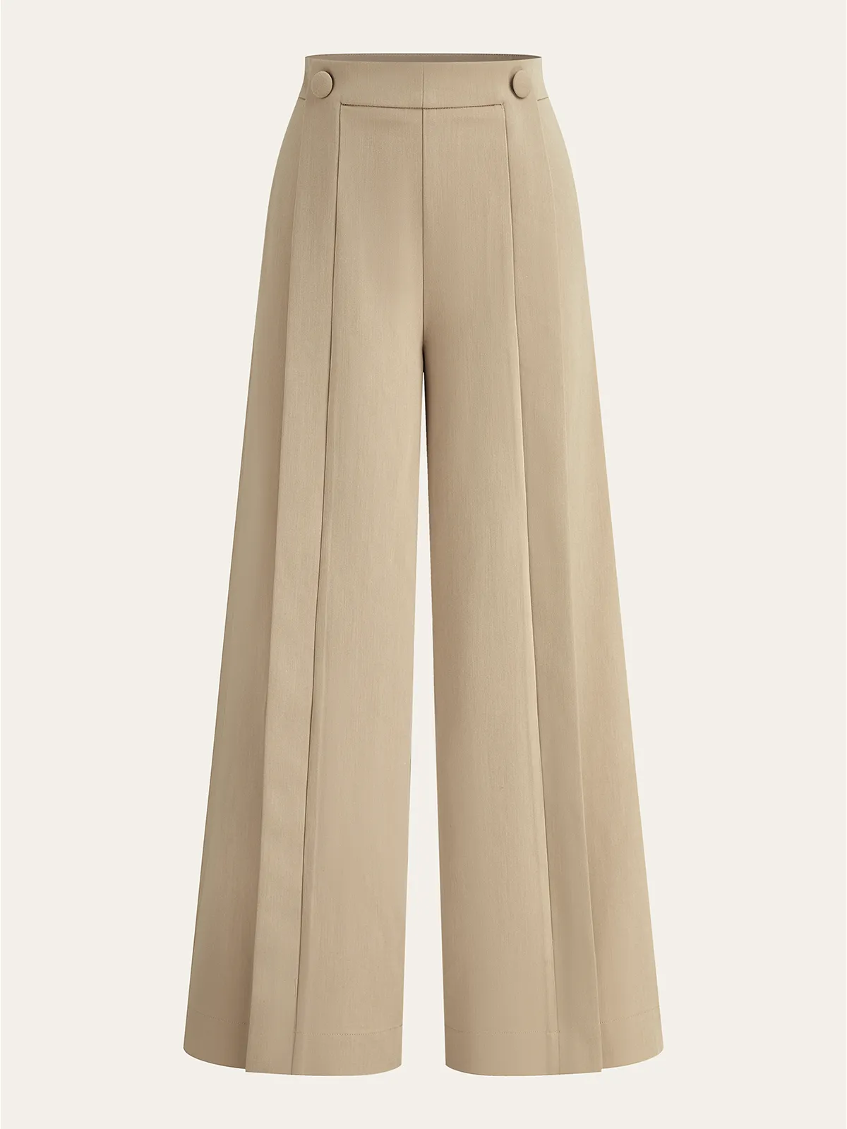 Pleated Wide-Leg Pants sold by COMMENSE product image thumbnail 2