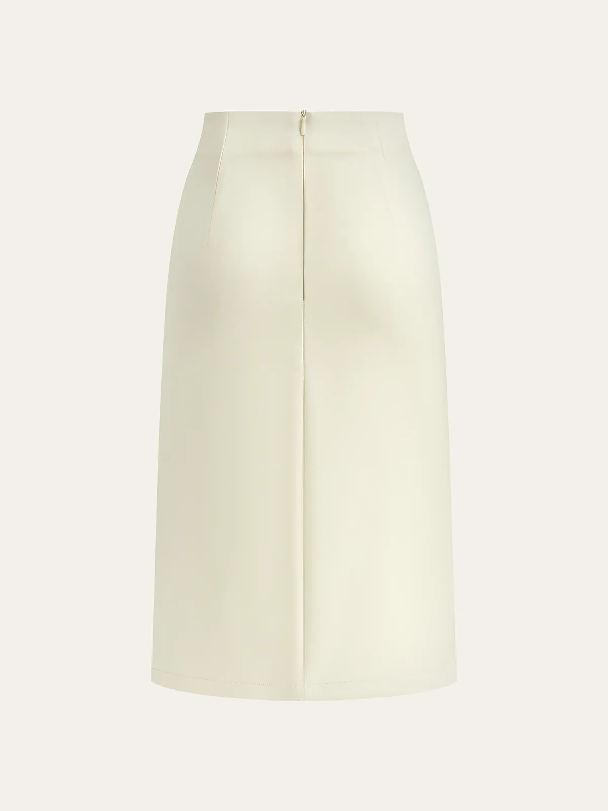 Metal Detail Slit Midi Skirt sold by COMMENSE product image thumbnail 2