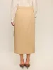 Pocket Wrap Midi Skirt sold by COMMENSE