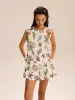 Seashell Print Sleeveless Top and Shorts Set sold by COMMENSE