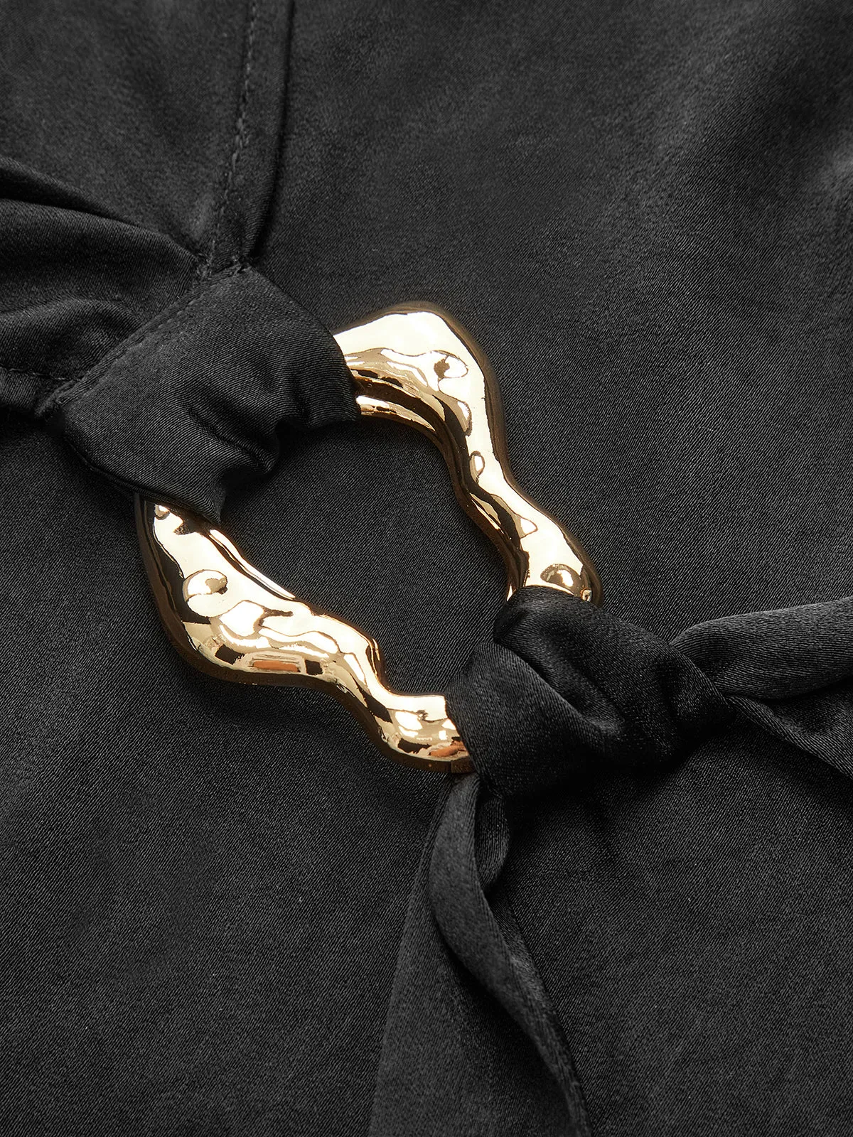 Bell Sleeves Wrap Top sold by COMMENSE product image thumbnail 4