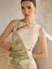 Printed Semi-Sheer Mesh Maxi Dress sold by COMMENSE