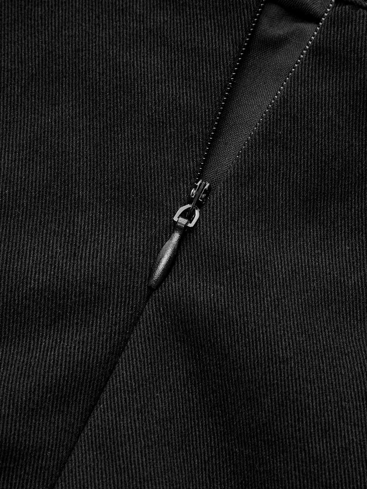 Metal Detail Asymmetric Hem Mini Skirt sold by COMMENSE product image thumbnail 4