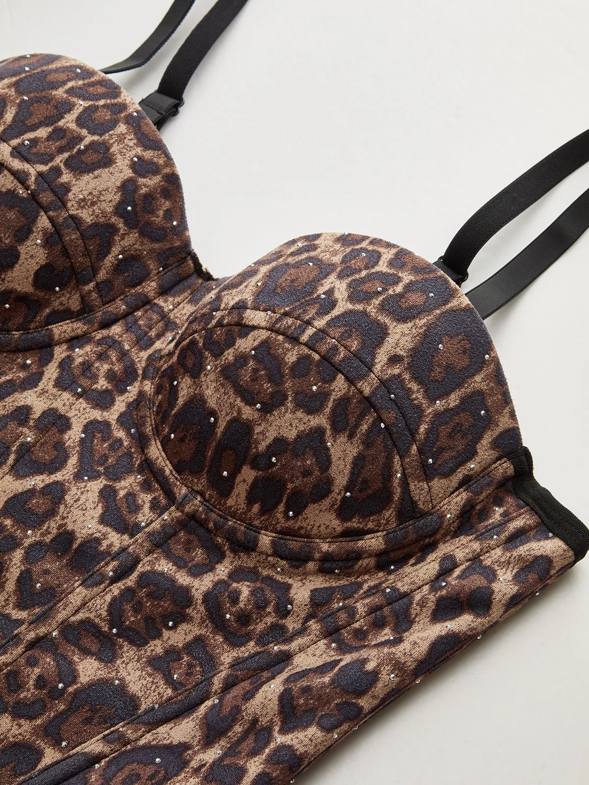 Leopard Print Corset Top sold by COMMENSE product image thumbnail 2