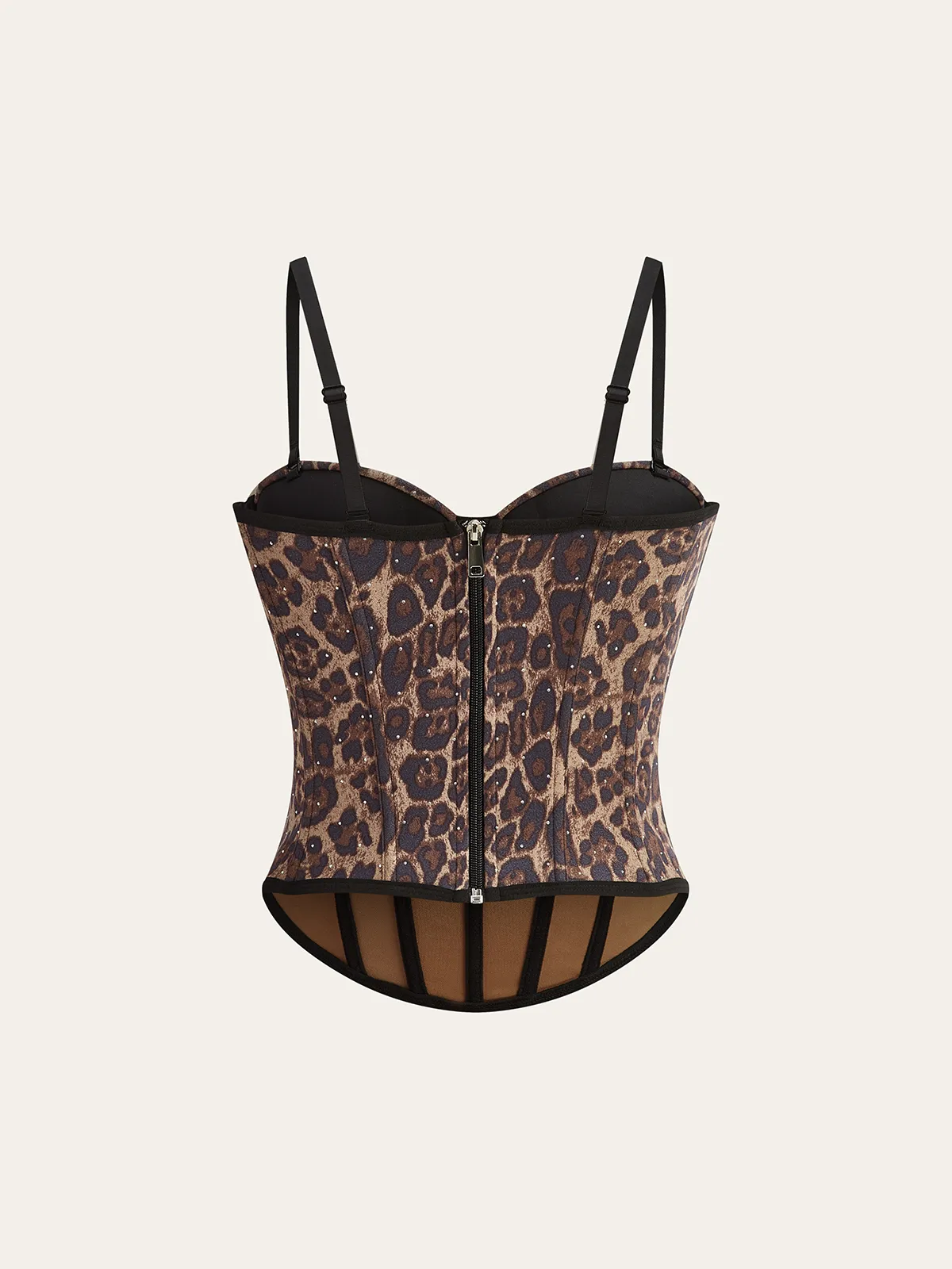 Leopard Print Corset Top sold by COMMENSE product image thumbnail 3