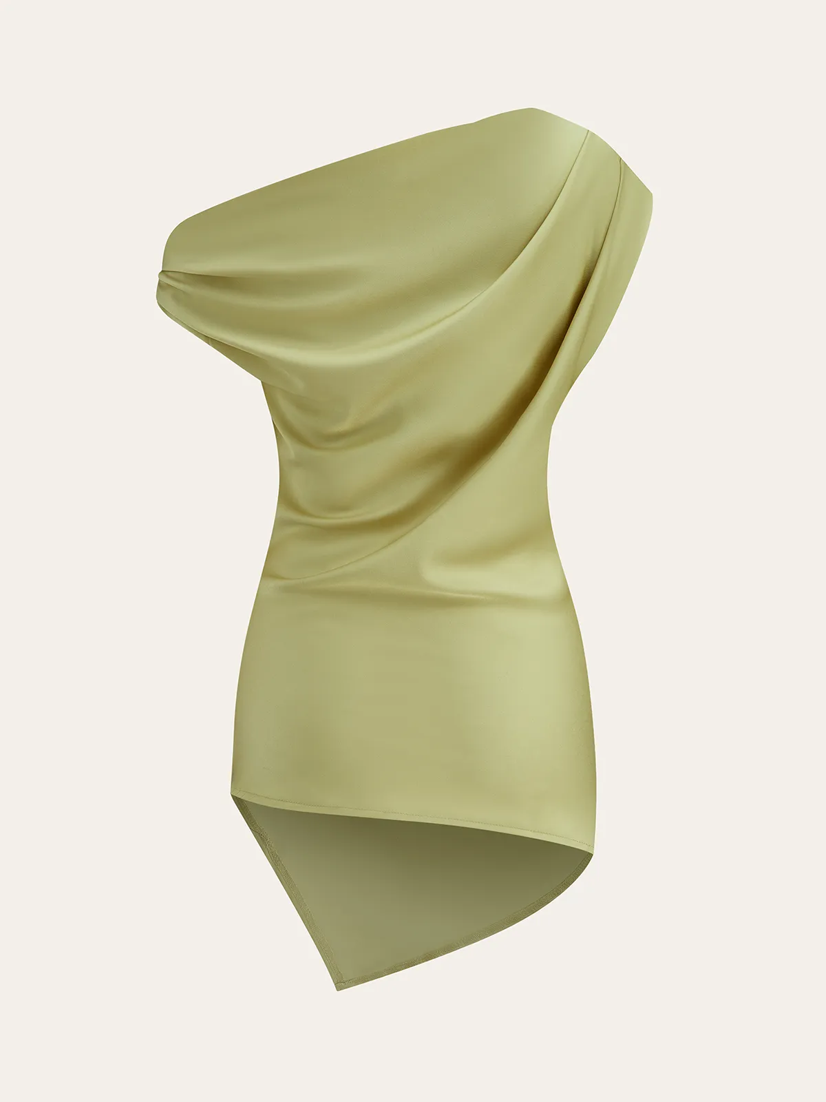 One-Shoulder Ruched Top sold by COMMENSE product image thumbnail 4