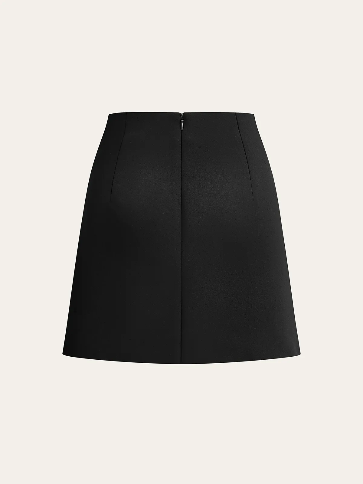 Metal Detail Decor Pocket Mini Skirt sold by COMMENSE product image thumbnail 5