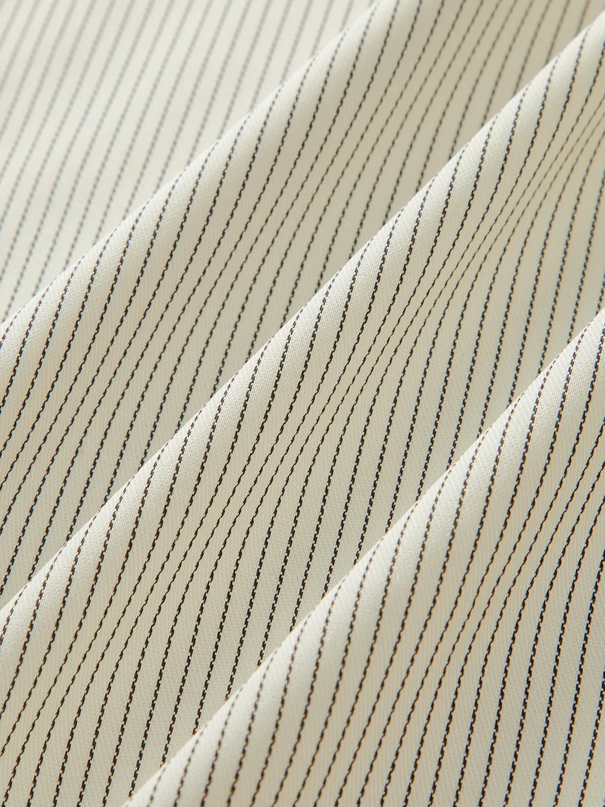 Striped Asymmetric Tie-Side Top sold by COMMENSE product image thumbnail 4