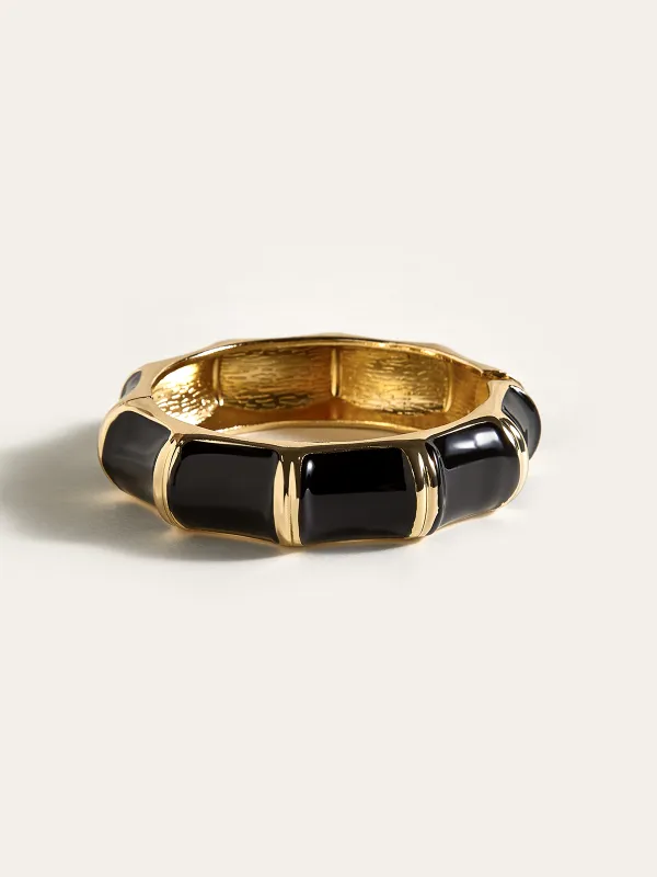 Color-Block Bamboo Bracelet sold by COMMENSE