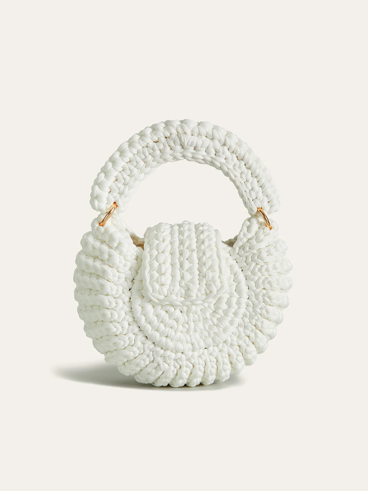 Crochet Top-Handle Bag sold by COMMENSE product image thumbnail 4