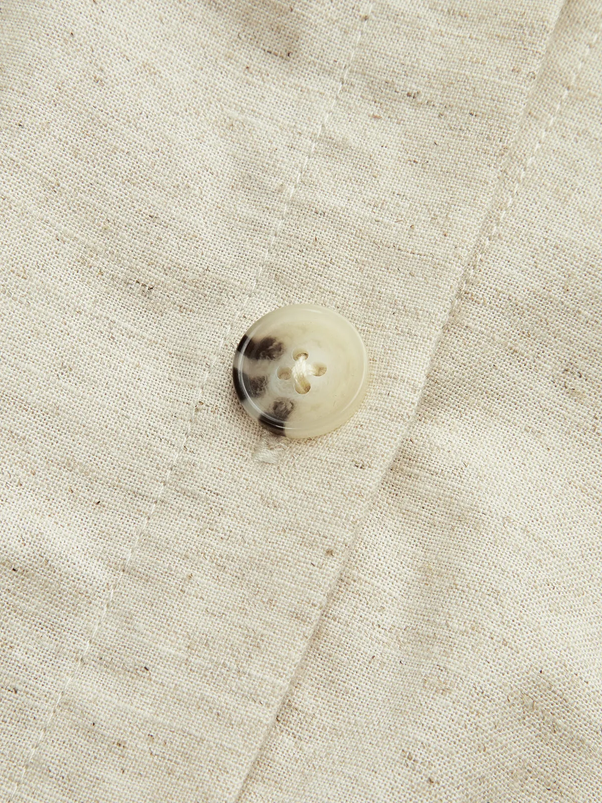 Faux Leather Panel Shirt Dress sold by COMMENSE product image thumbnail 4