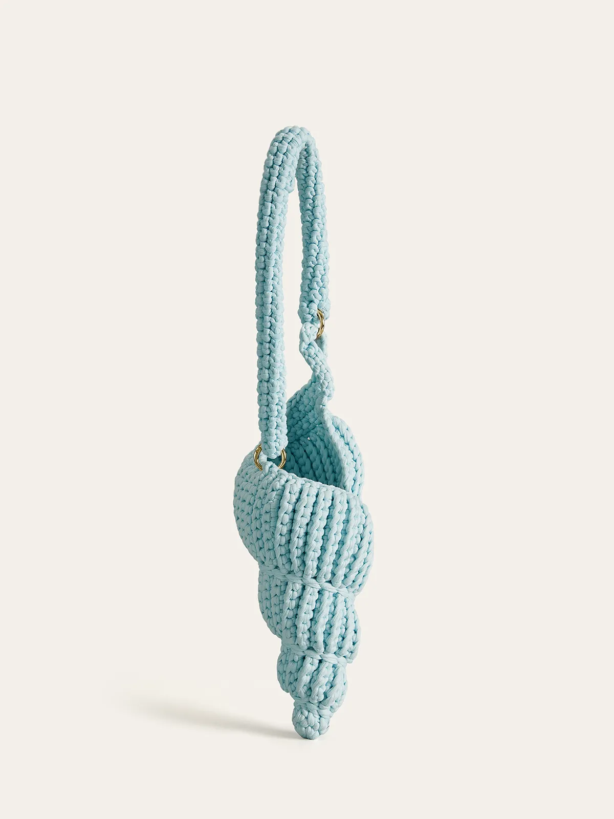 Crochet Conch-Shaped Handbag sold by COMMENSE product image thumbnail 2