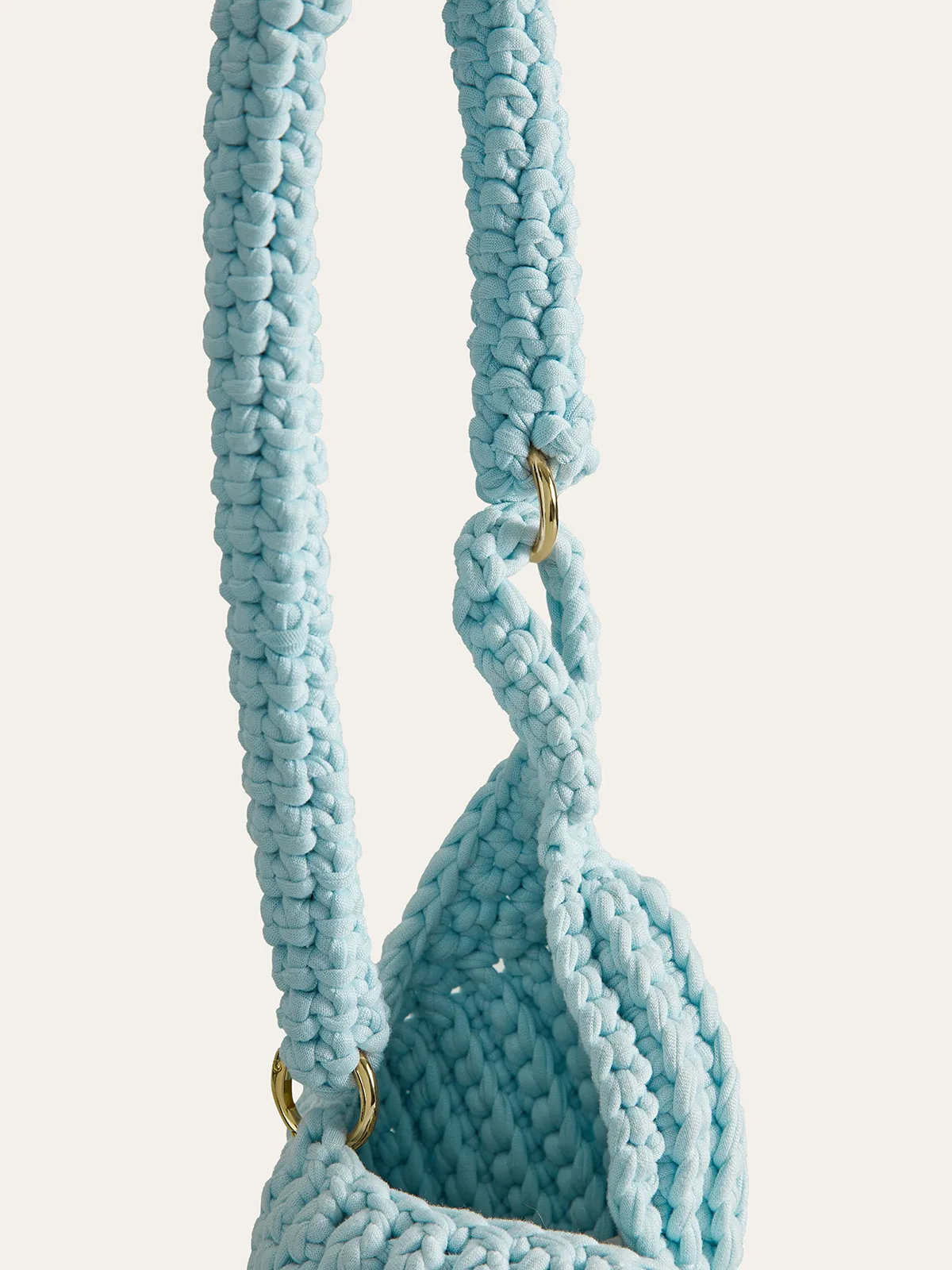 Crochet Conch-Shaped Handbag sold by COMMENSE product image thumbnail 3