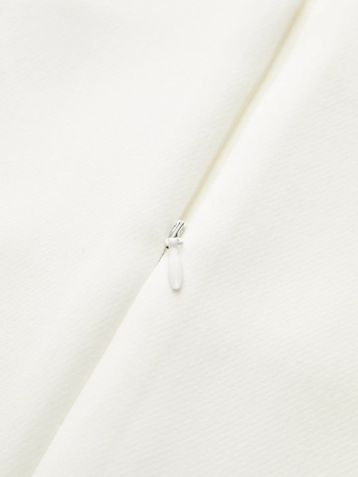 Sleeveless Peplum Back Zipper Top sold by COMMENSE product image thumbnail 3