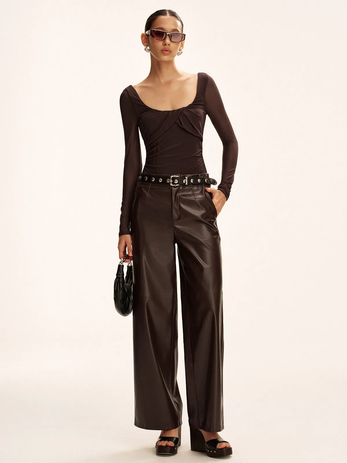 Twist Long-Sleeve T-Shirt sold by COMMENSE product image thumbnail 5