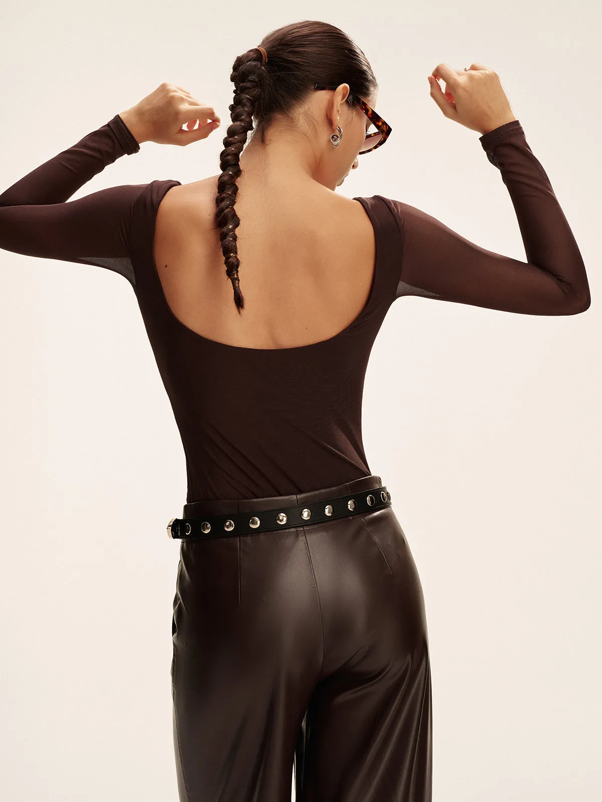 Twist Long-Sleeve T-Shirt sold by COMMENSE product image thumbnail 3