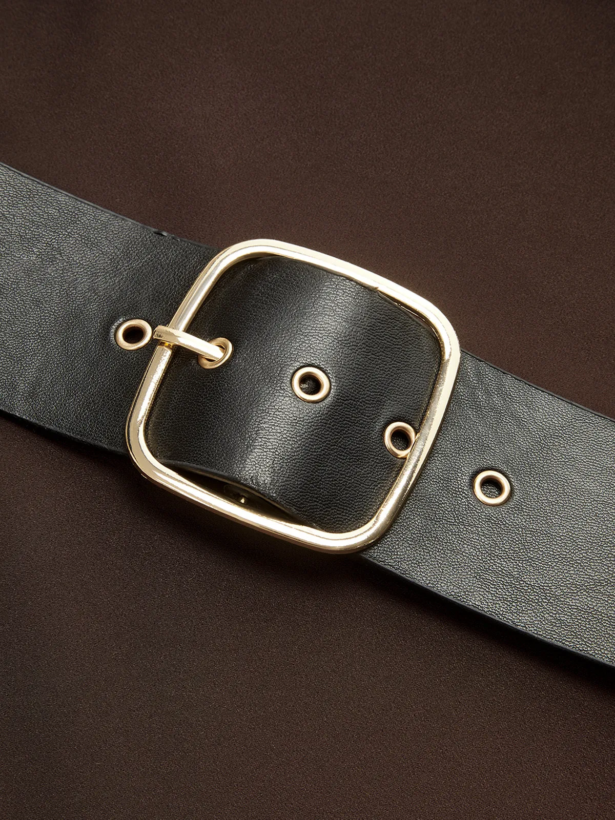 Satin Cowl Neck Midi Dress with Belt sold by COMMENSE product image thumbnail 2