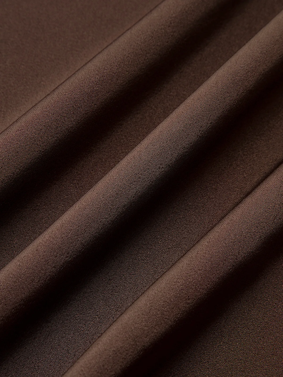 Satin Cowl Neck Midi Dress with Belt sold by COMMENSE product image thumbnail 3