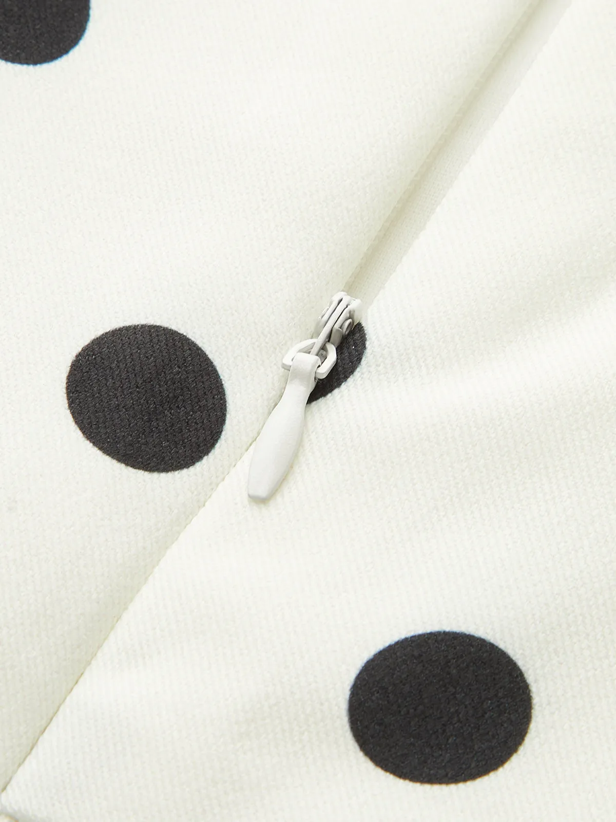 Polka Dot Square Neck Maxi Dress sold by COMMENSE product image thumbnail 2