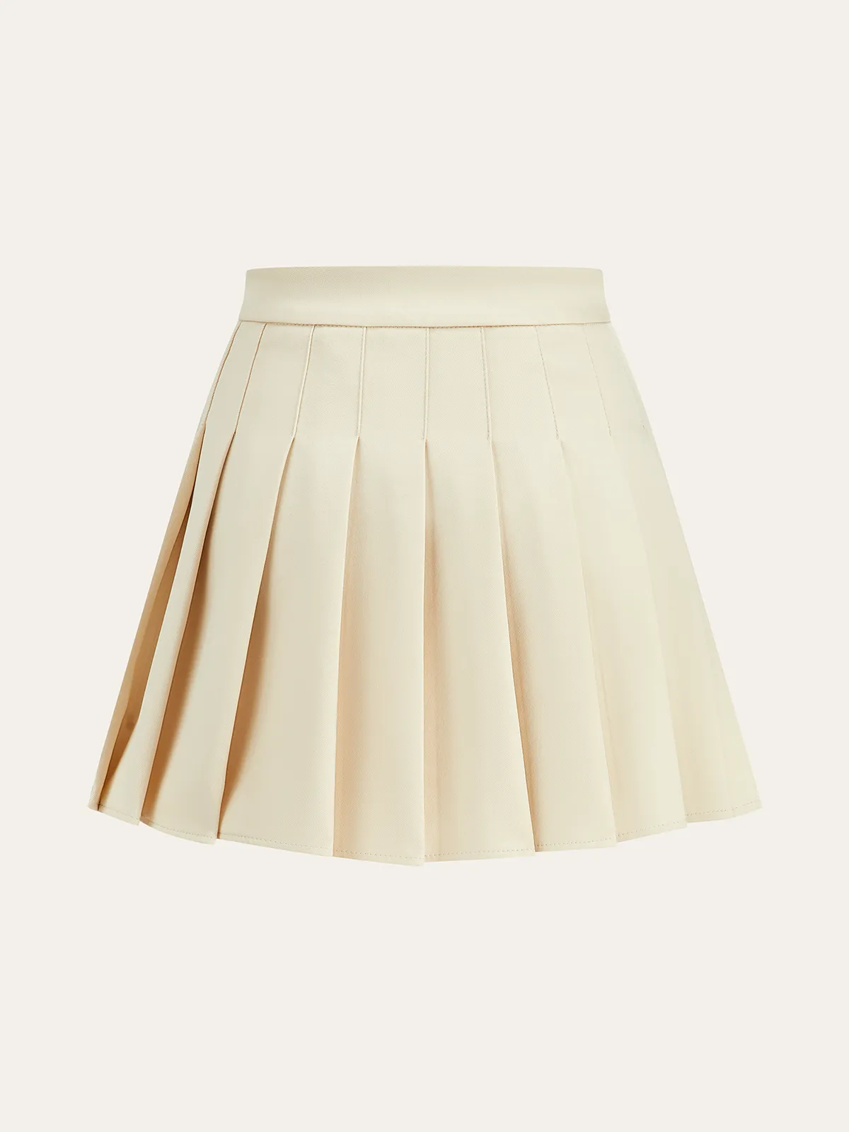 Metal Detail Pleated Mini Skirt sold by COMMENSE product image thumbnail 2
