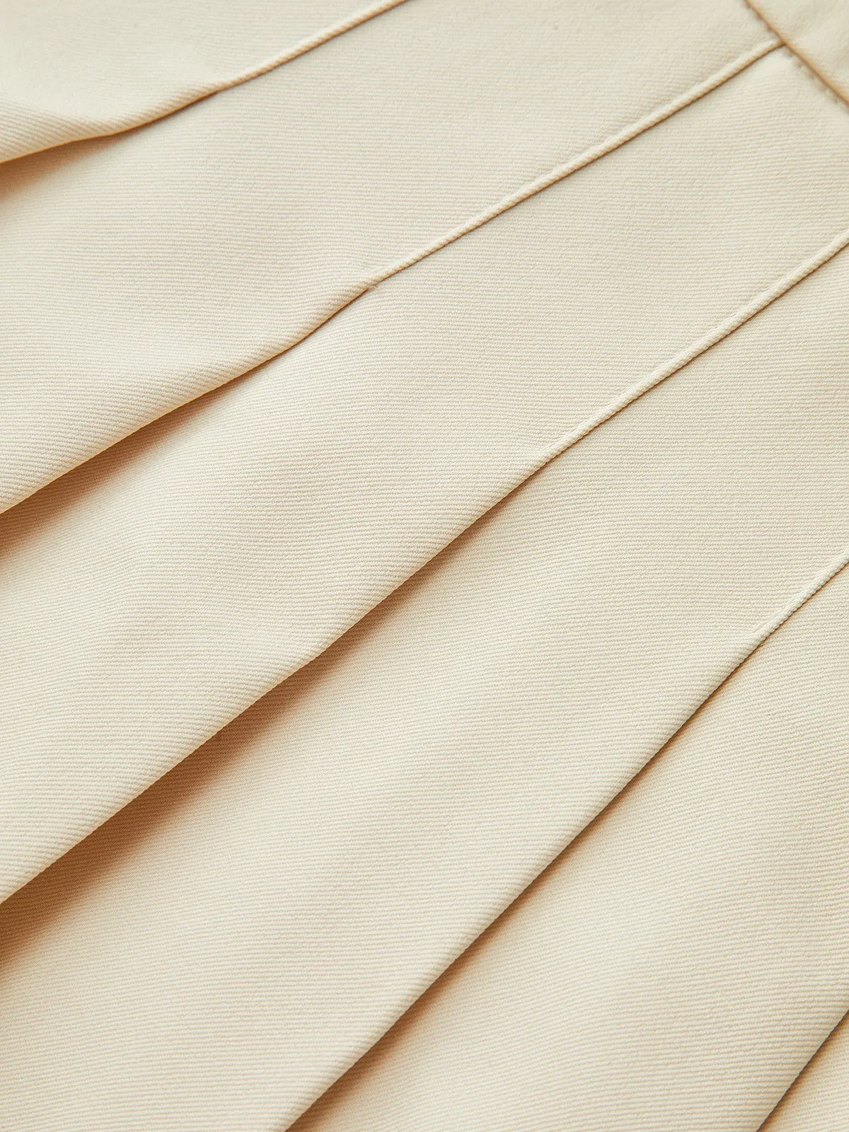 Metal Detail Pleated Mini Skirt sold by COMMENSE product image thumbnail 4