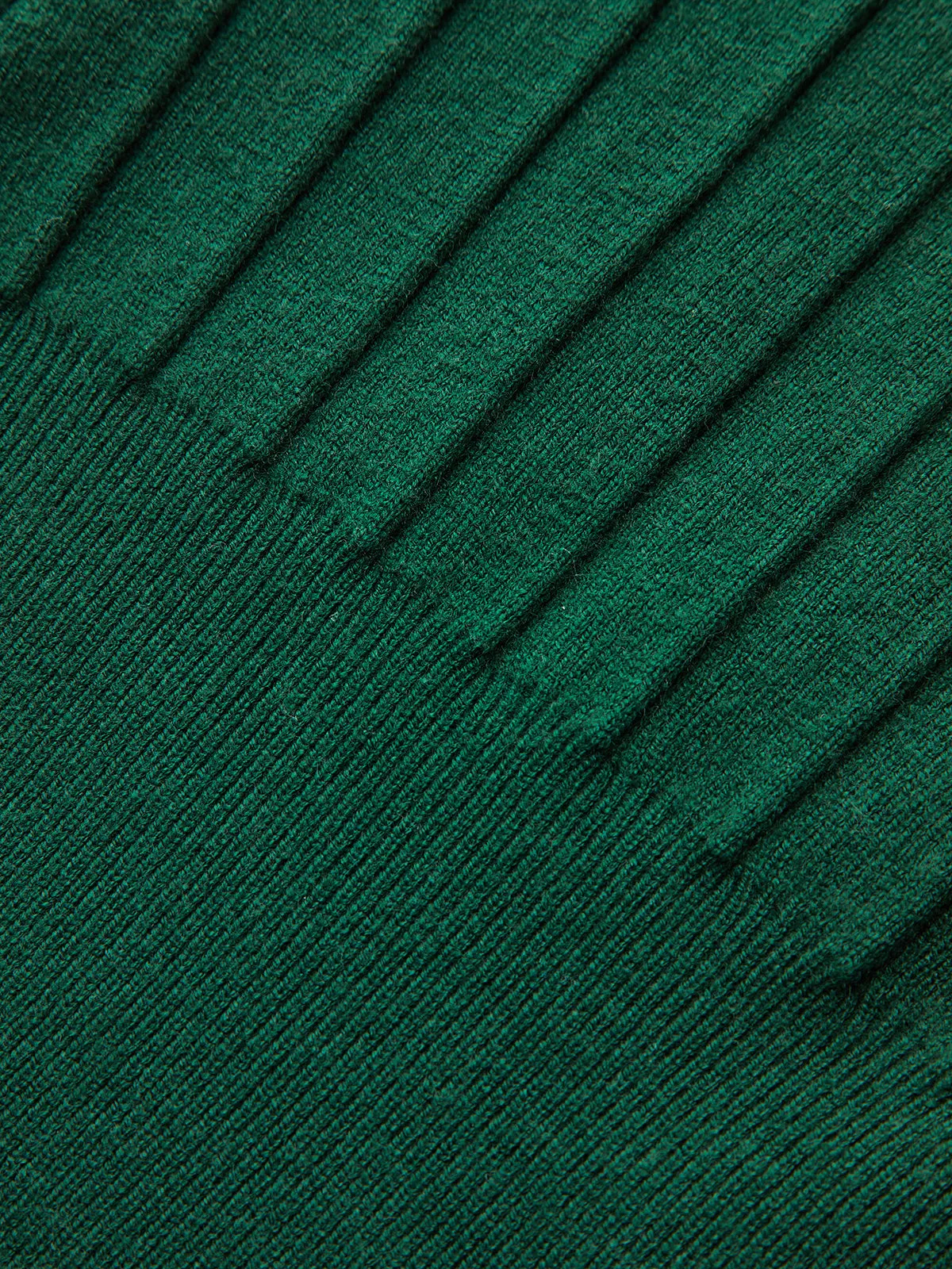Metal Detail Cap Sleeve Ribbed Knit Vest sold by COMMENSE product image thumbnail 5