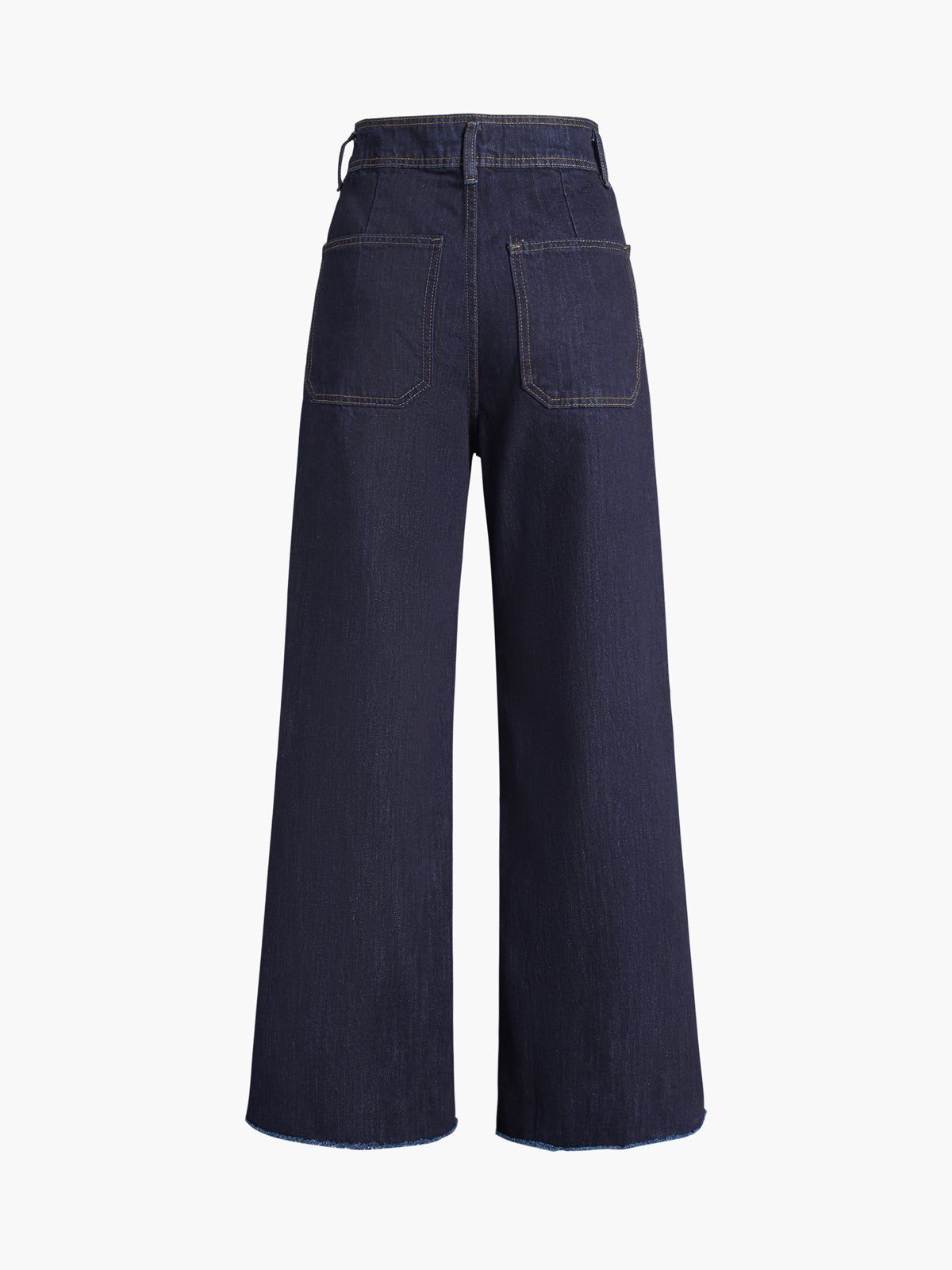 Black Denim Flare Jeans sold by COMMENSE product image thumbnail 2