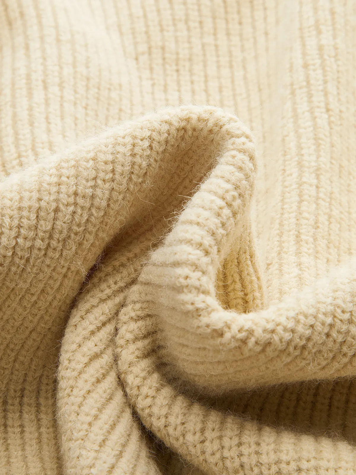 Denim Panel Button Knit Cardigan sold by COMMENSE product image thumbnail 2