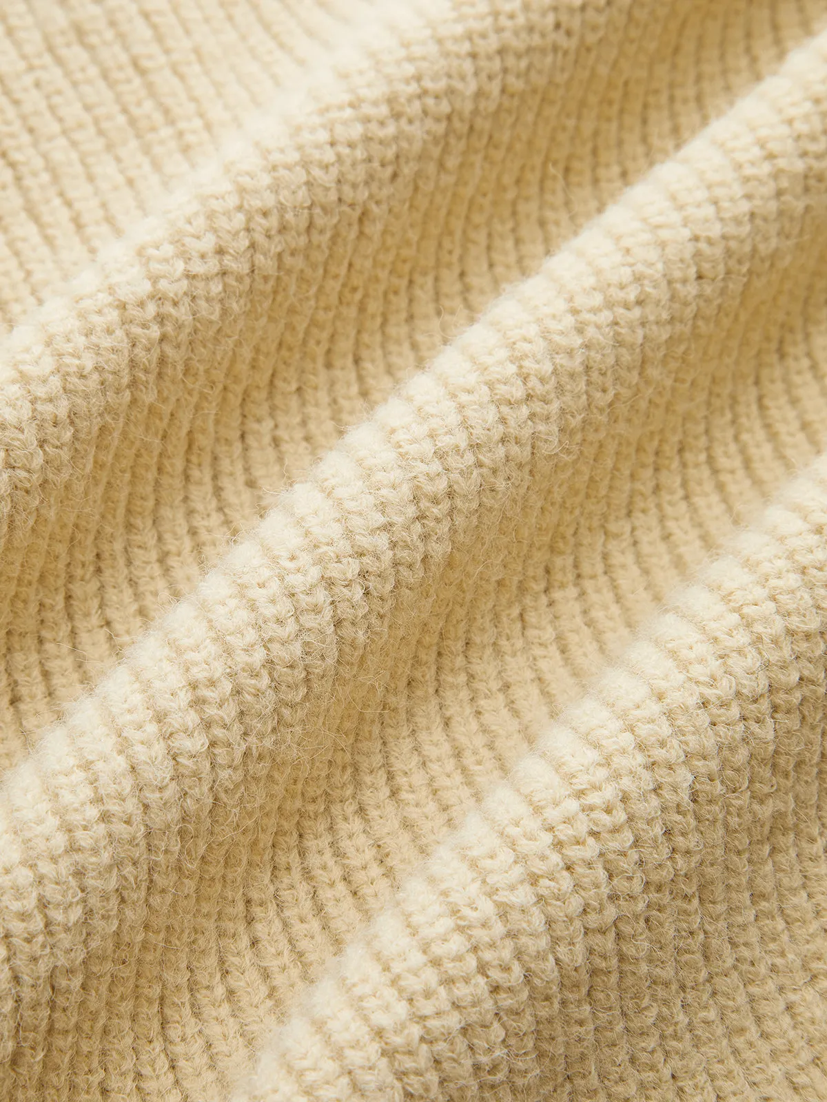 Denim Panel Button Knit Cardigan sold by COMMENSE product image thumbnail 5