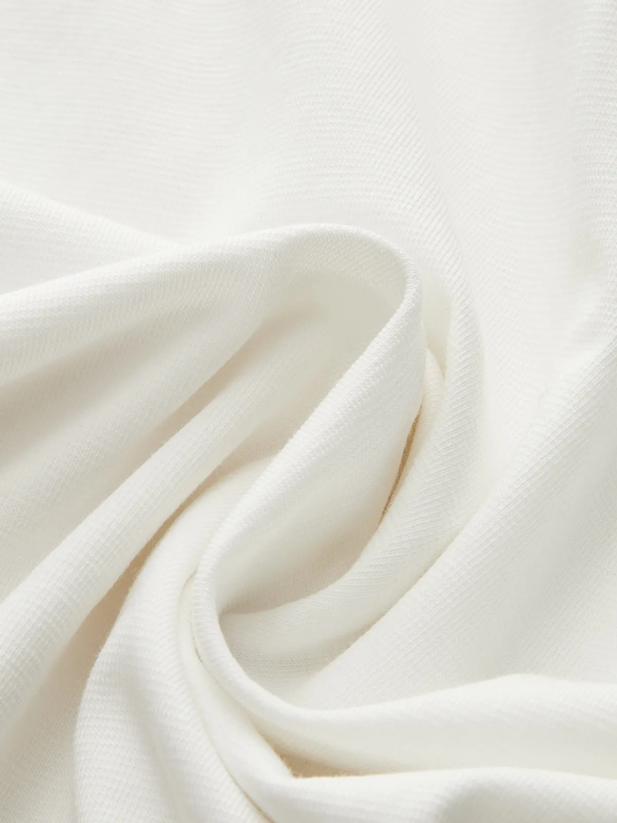 Cotton Blend Cap Sleeve Side-Tie T-Shirt sold by COMMENSE product image thumbnail 5