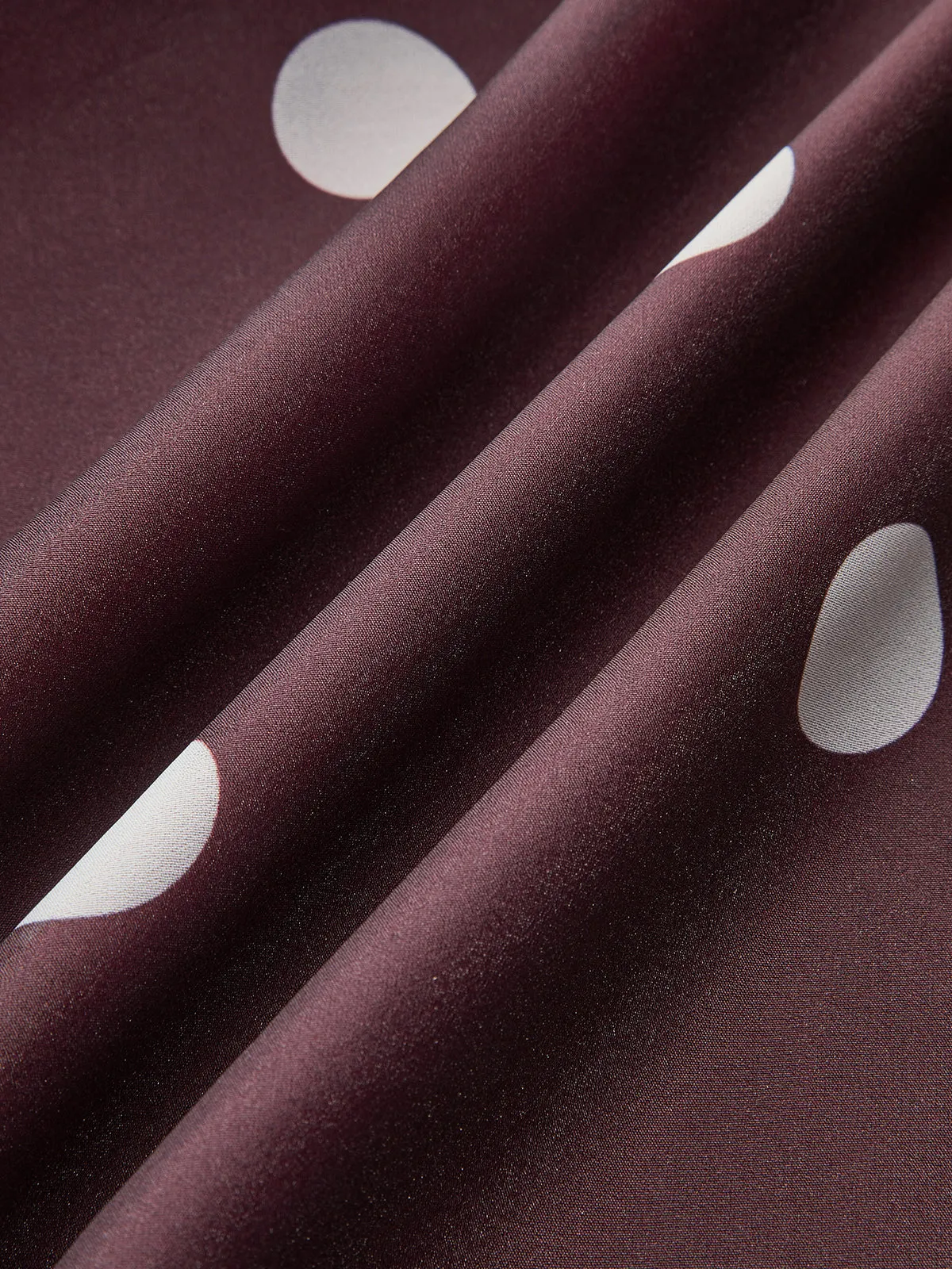 Polka Dot Sleeveless Chiffon Maxi Dress sold by COMMENSE product image thumbnail 4