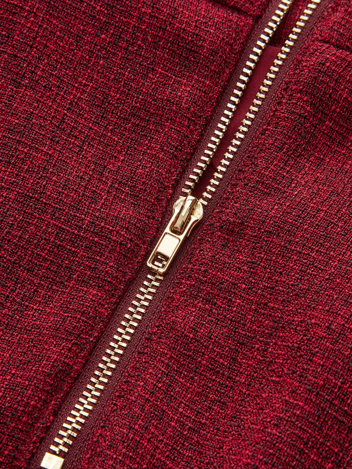 Tiered Ruffle Mid-Waist Mini Skirt sold by COMMENSE product image thumbnail 4