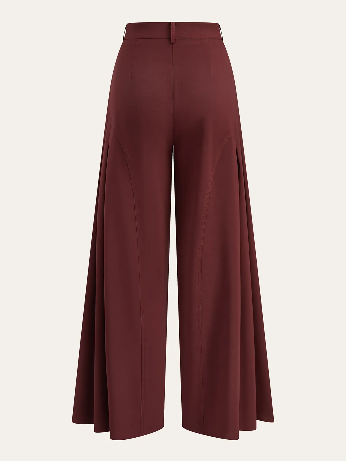 Wide-Leg Pleated Pants sold by COMMENSE product image thumbnail 2