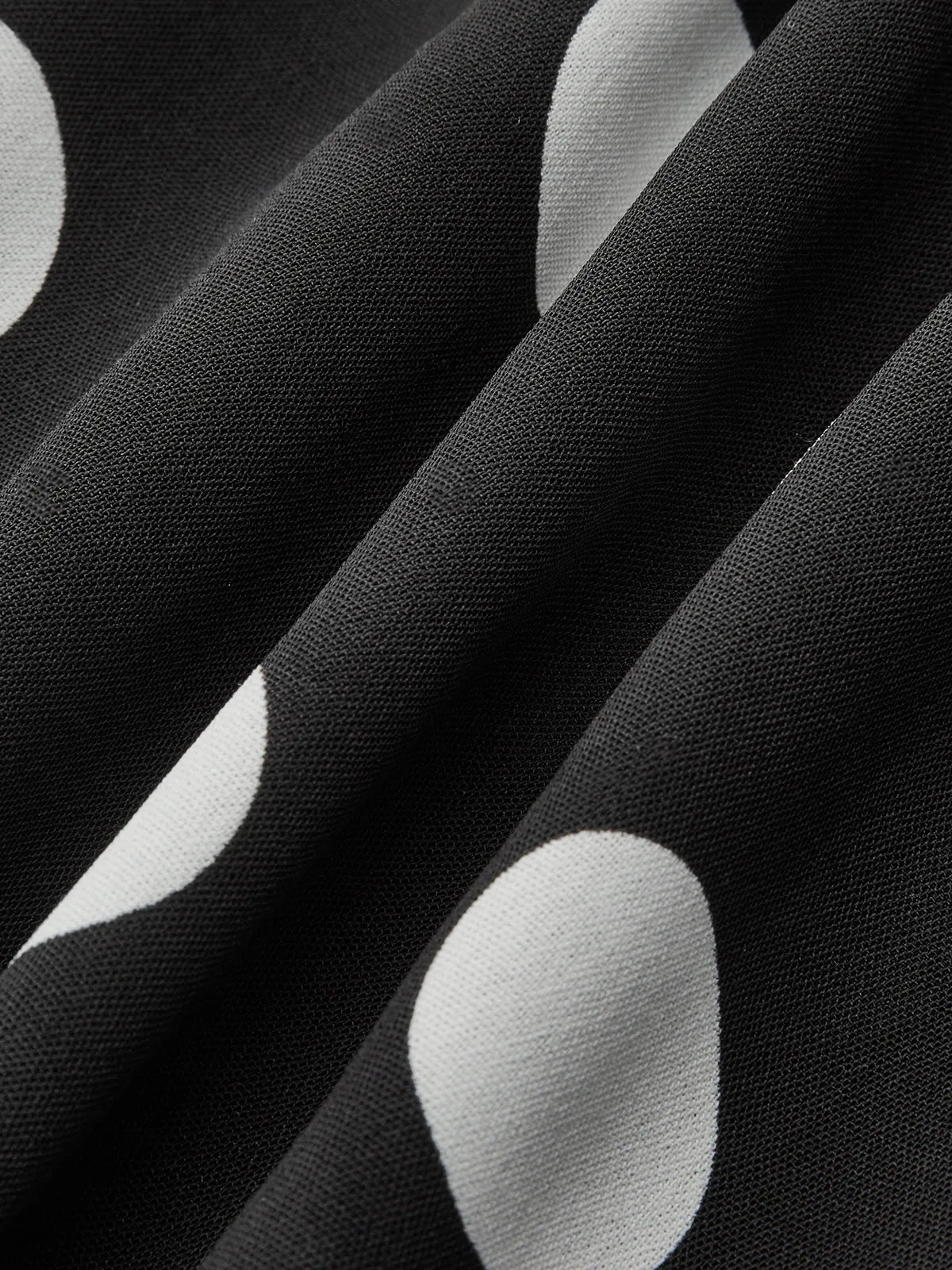 Strapless Polka Dot Ruched Maxi Dress sold by COMMENSE product image thumbnail 3